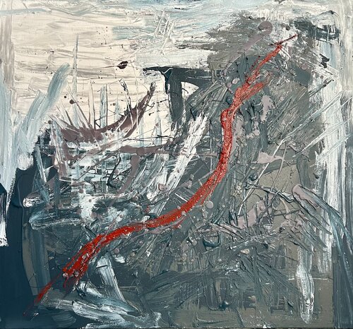 Ancestral Plane de Leigh Sausville, Pintura a la venta en Singulart