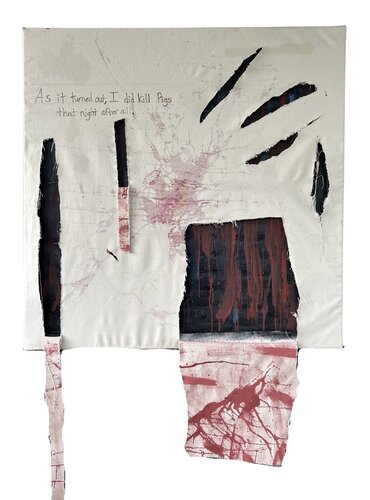 Swine (62 Million) par Leigh Sausville, Peinture en vente sur Singulart