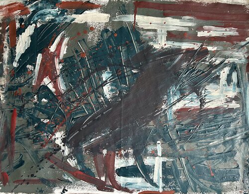 Blackberry Mouth by Leigh Sausville, Painting for Sale on Singulart