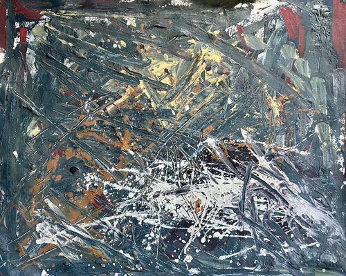 I Tear Off My Nightgown by Leigh Sausville, Painting for Sale on Singulart