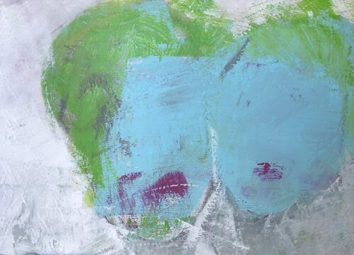 Faces I van Stefanie Betz, Schilderij te koop op Singulart