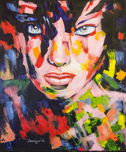 look into my eyes von Reza Davatgar, Malerei kaufen auf Singulart