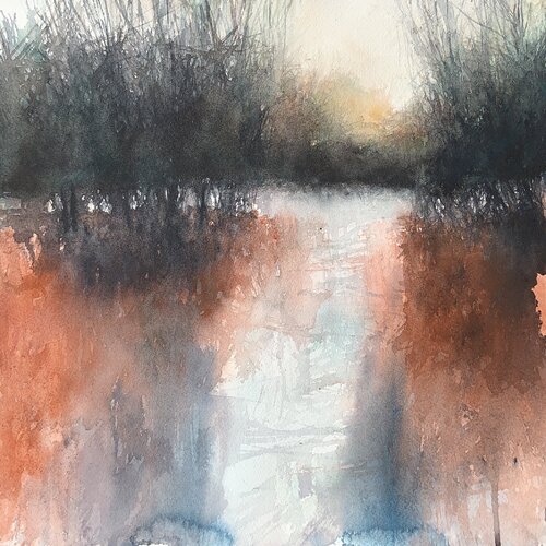 Drift Mirror 04 par Vitalii Protasov, Peinture en vente sur Singulart