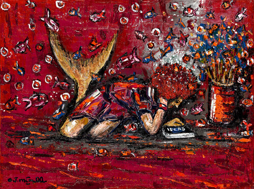 Thinking Over It van Joachim McMillan, Schilderij te koop op Singulart