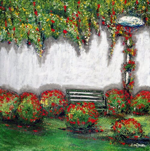 Flower Garden von Joachim McMillan, Malerei kaufen auf Singulart