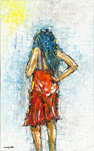 Curious  [D+Art collection] von Joachim McMillan, Malerei kaufen auf Singulart