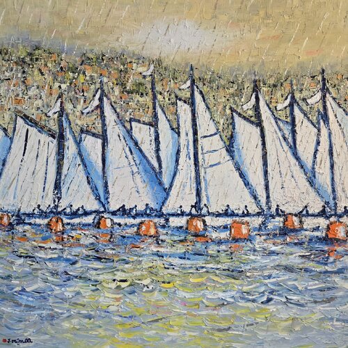 Ocean Lane de Joachim McMillan, Pintura a la venta en Singulart