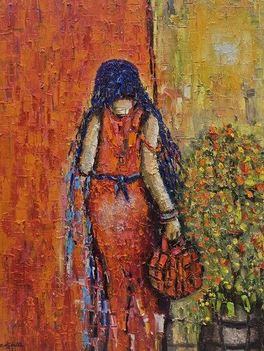 Her Way van Joachim McMillan, Schilderij te koop op Singulart