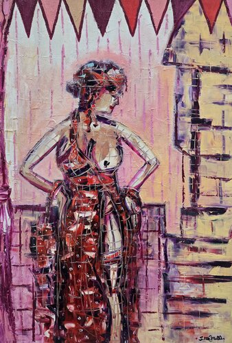 Burlesque van Joachim McMillan, Schilderij te koop op Singulart