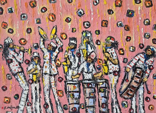 Playing It Loud von Joachim McMillan, Malerei kaufen auf Singulart