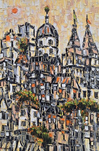 Floral Palace de Joachim McMillan, Pintura a la venta en Singulart