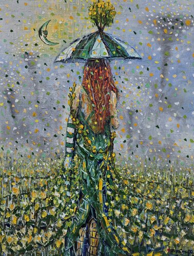 Green Goddess de Joachim McMillan, Pintura a la venta en Singulart