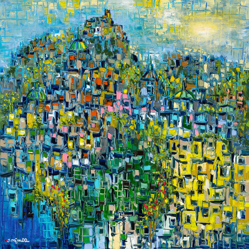 Hill City de Joachim McMillan, Pintura a la venta en Singulart
