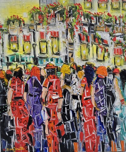 The Event di Joachim McMillan, Pittura in vendita su Singulart