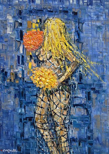 Hydrangeas van Joachim McMillan, Schilderij te koop op Singulart