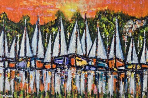 Majestic di Joachim McMillan, Pittura in vendita su Singulart