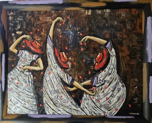Dancing Away van Joachim McMillan, Schilderij te koop op Singulart