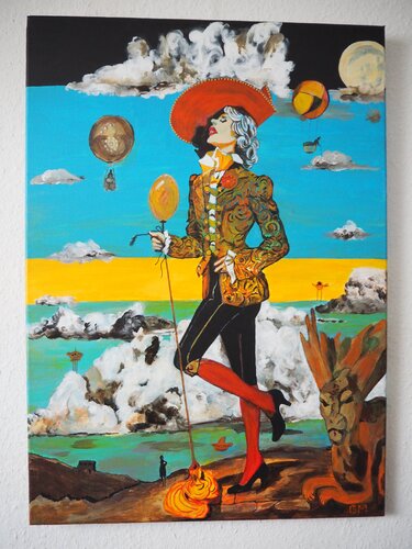 Genius de Arrogance von Gabriele Müller, Malerei kaufen auf Singulart