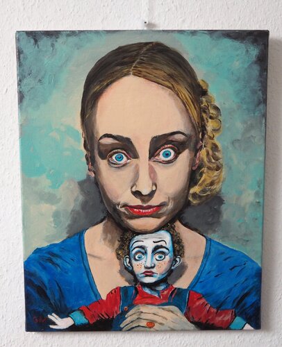 Anna´ s childhood di Gabriele Müller, Pittura in vendita su Singulart