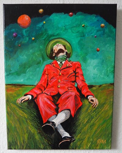 Wonderfully relaxed di Gabriele Müller, Pittura in vendita su Singulart