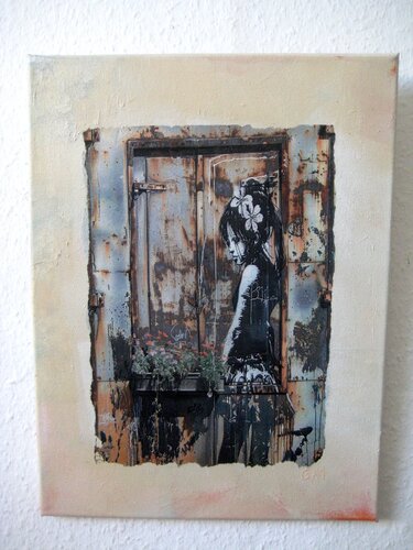 Monotypie - Illusion Girl by Gabriele Müller, Other Media for Sale on Singulart