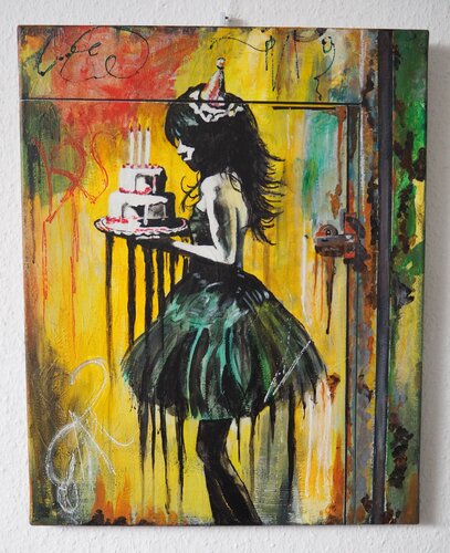 Happy Birthday de Gabriele Müller, Pintura a la venta en Singulart