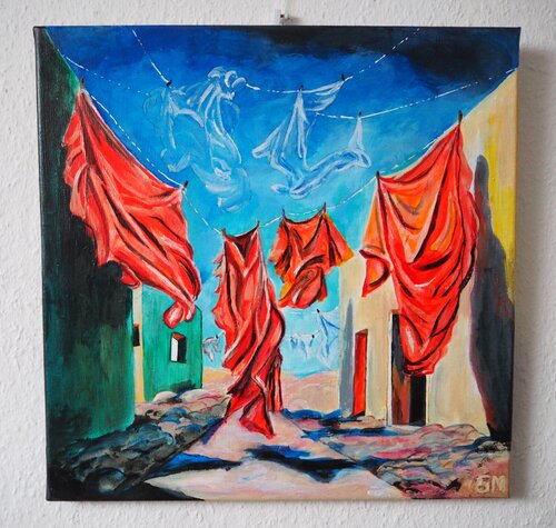 Tanz der Schatten by Gabriele Müller, Painting for Sale on Singulart