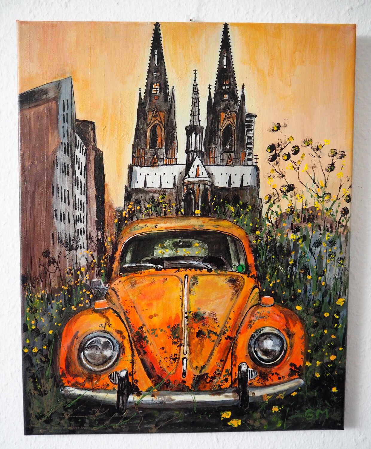 Last Station Gabriele Müller Origineel schilderij te koop