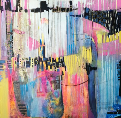 Citylife de Kata Szücs, Pintura a la venta en Singulart