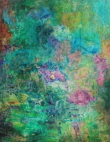 The Secret Garden de Kata Szücs, Pintura a la venta en Singulart