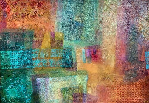 Love Code de Kata Szücs, Pintura a la venta en Singulart