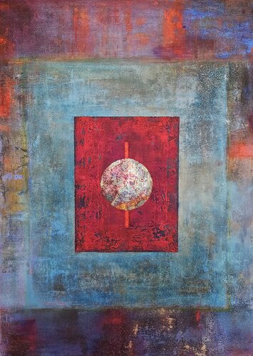 Cosmic Balance de Kata Szücs, Pintura a la venta en Singulart