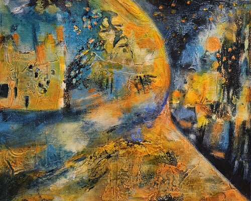 Celestial Phenomenon by Kata Szücs, Painting for Sale on Singulart