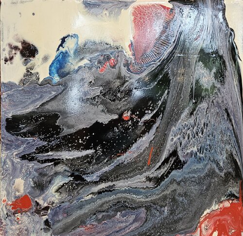 Liquid Energy by Kata Szücs, Painting for Sale on Singulart