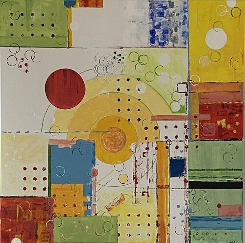 Harmoniquement di Carole Pitrat, Pittura in vendita su Singulart