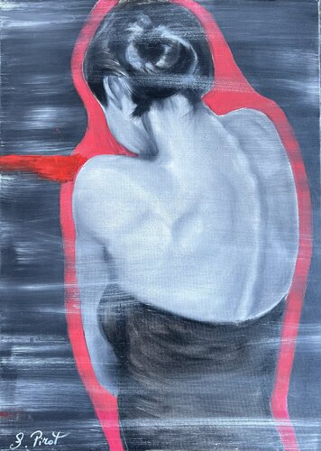 Anatomie de la mélancolie  « espace fragile» van Sophie Pirot, Schilderij te koop op Singulart