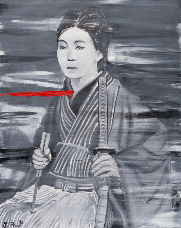 "Onna-bugeisha" « 中野 竹子 » Sophie Pirot