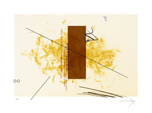 Marró damunt d’Encenalls (Brown over Shavings) von Vicenc Marco, Druck kaufen auf Singulart