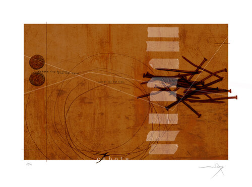 Cabotes i Claus Rovellats (Heads and Rusty Nails) von Vicenc Marco, Druck kaufen auf Singulart