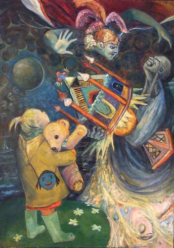 No There Is Nothing There by Wendy Raphael, Painting for Sale on Singulart