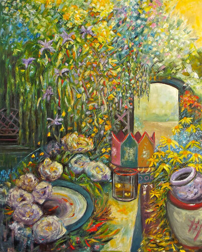 Summer by Wendy Raphael, Painting for Sale on Singulart