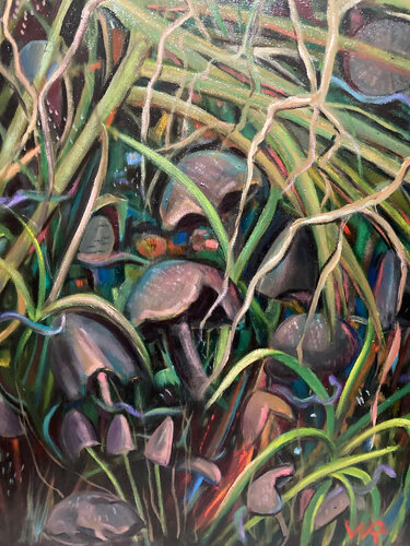 Hidden Fungus von Wendy Raphael, Malerei kaufen auf Singulart