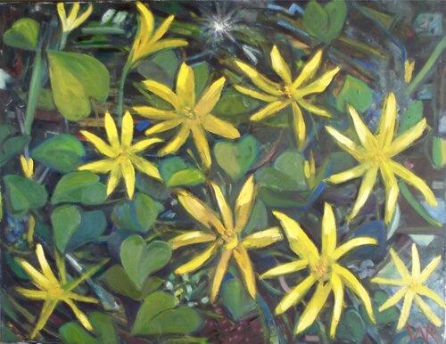 Celandine von Wendy Raphael, Malerei kaufen auf Singulart