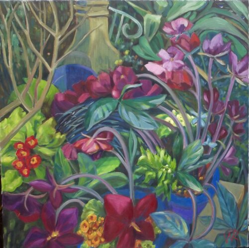 Hellebore von Wendy Raphael, Malerei kaufen auf Singulart