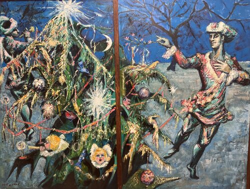 Winter Fantasy di Wendy Raphael, Pittura in vendita su Singulart