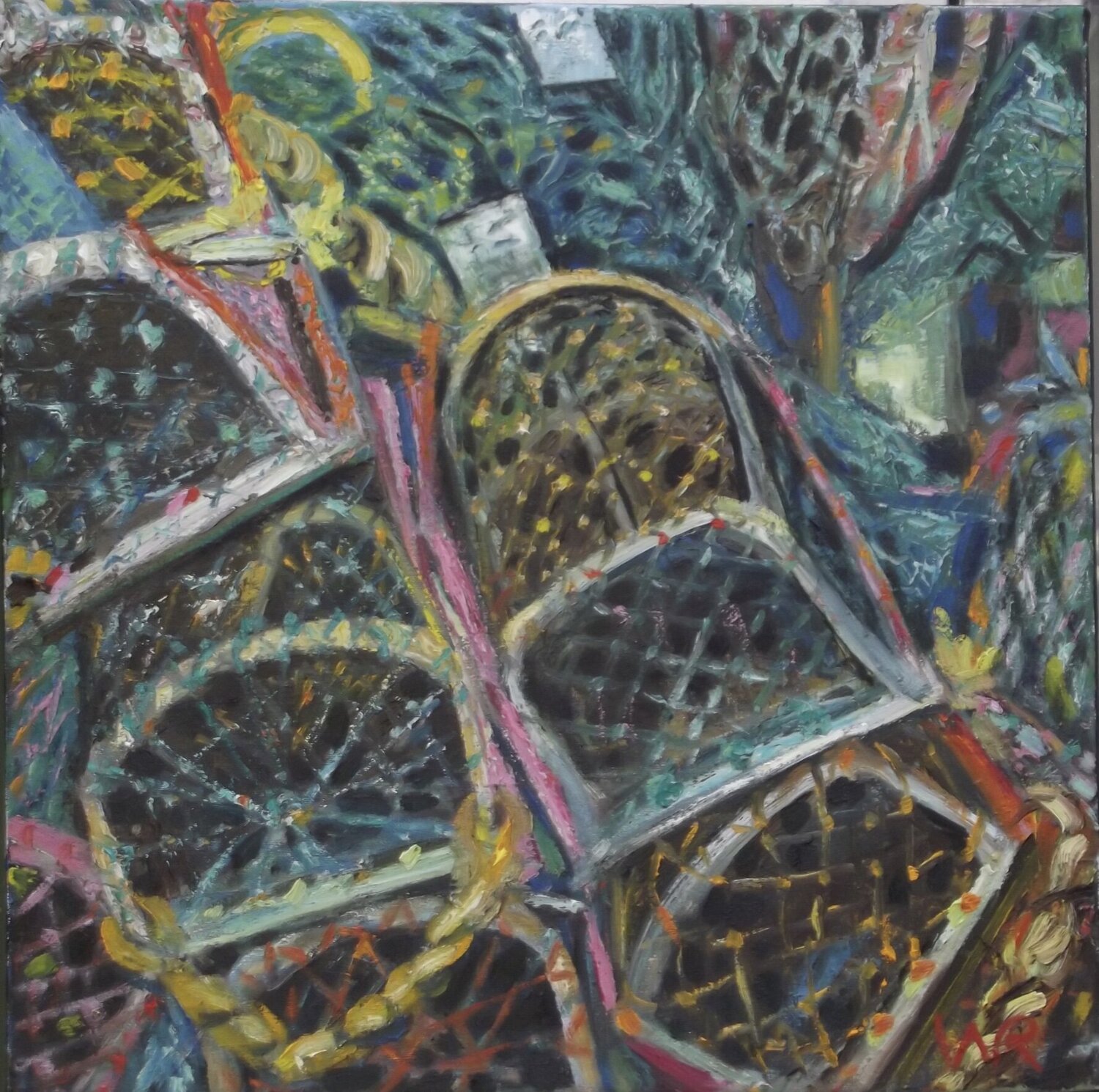 Lobster pots Wendy Raphael