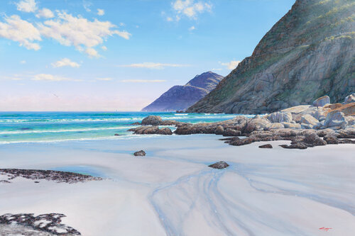 Noordhoek corner, Chapmans Peak. by Andrew Cooper, Painting for Sale on Singulart