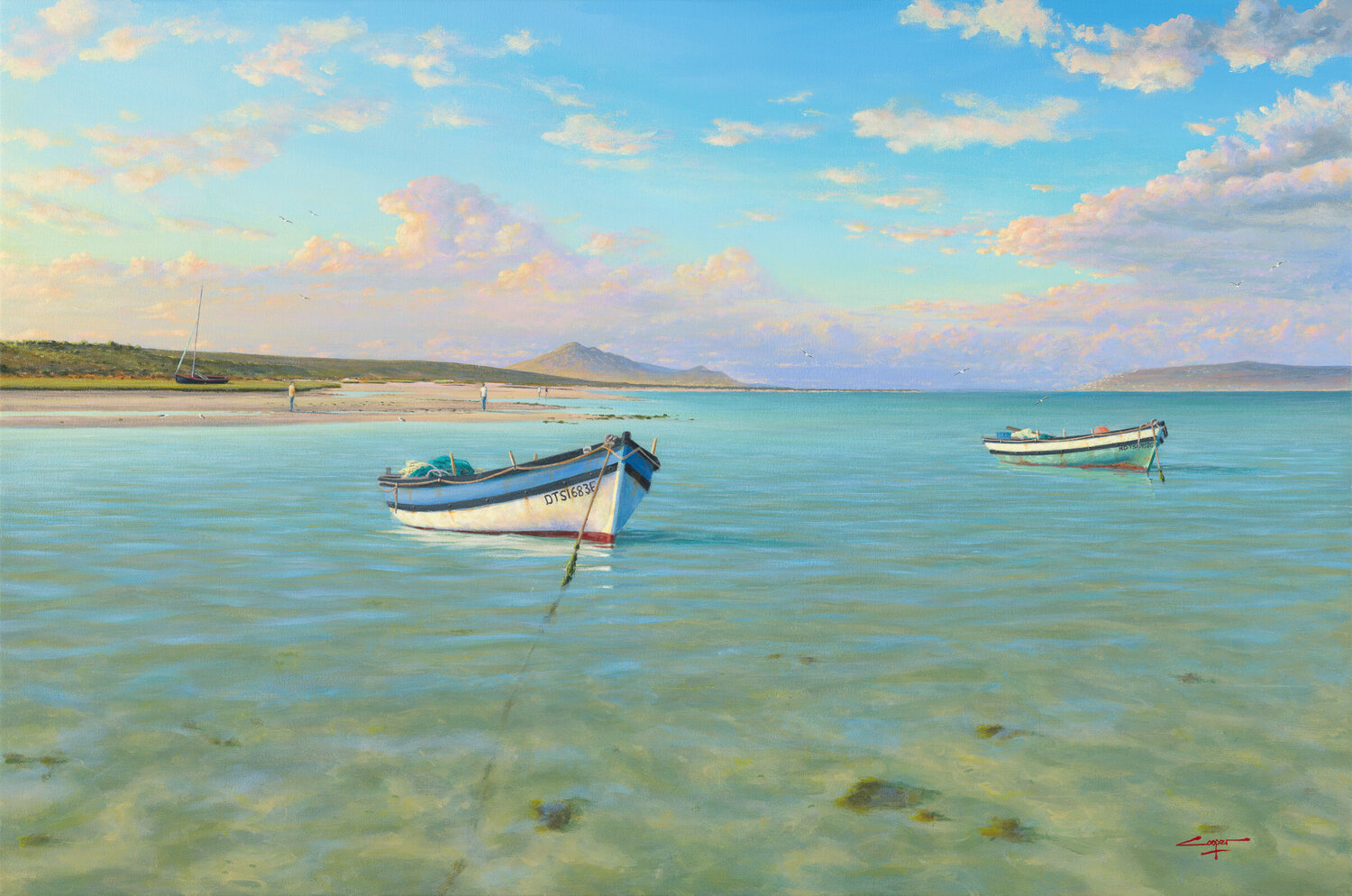 Boats anchored, Churchhaven Andrew Cooper