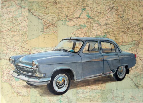 Grey Legend par Irina Kurganskaya, Peinture en vente sur Singulart