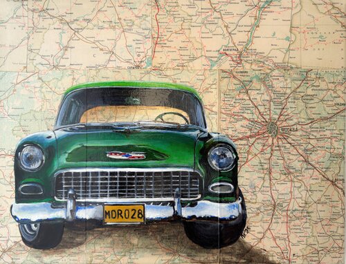 Green Companion di Irina Kurganskaya, Pittura in vendita su Singulart
